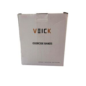 VEICK Resistance Bands Set HDS-EB01 NEW Sealed 5 Bands Handles Door Anchor